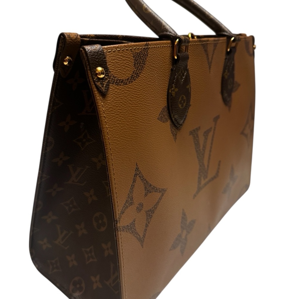 Louis Vuitton Brown Monogram Tote Bag